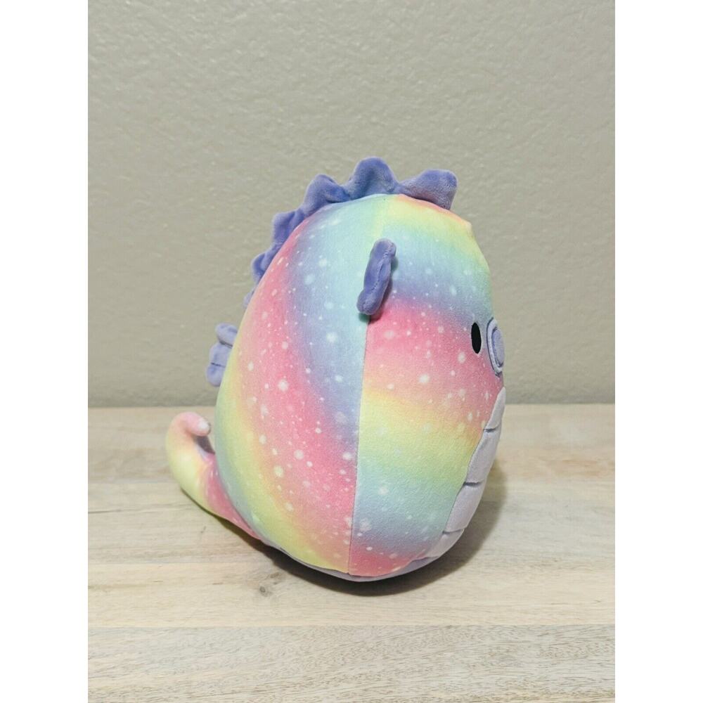 NWT Original Squishmallow 8” Emerald The Sea Horse Plush Stuffed Animal Kellytoy - Picture 4 of 5